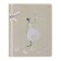 Notebook of 48 sheets in the cage "Romantic mood", cover coated cardboard, selective varnish, foil, kongrev, mix