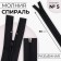 Lightning "Spiral", No. 5, detachable, automatic lock, 60 cm, black color