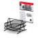 Paper tray is horizontal 2-level, Erichkrause Compass Classic, metal mesh, black