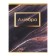 A set of object notebooks Calligata TOP "Dark marble", 48 sheets, 10 items, with reference material, covered cardboard, SoftT-Touch covering with gold foil, offset block