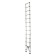 Telescopic staircase in the tundra bag, aluminum, 13 steps, automatic, 3.8 m