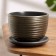 Flower pot "sophistication" brown, 0.5 l