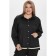 Female shirt, size 54, black color