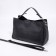 Bag Female Tout with zipper, black color