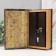 Safe Brush Tree to the leatherette "Retro camera with flowers" 21x13x5 cm
