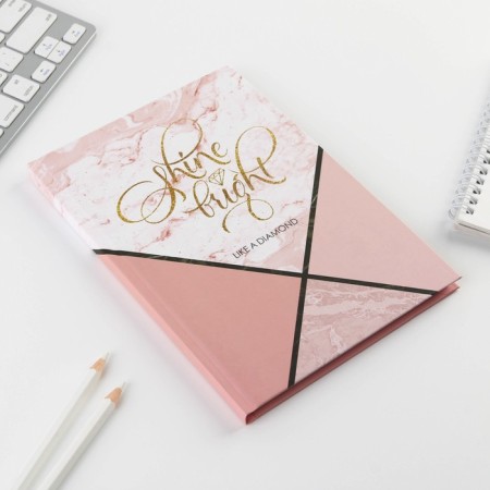 Diary in a solid cover A5, 80 sheets Like a Diamond-1