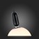 Suspension lamp ST LUCE. SL1220.403.01. Rietta. 1x60 W, E27, 25x25x43 cm, black color