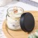 Aromatic candle made of soy wax in a bank, 75 g, orange