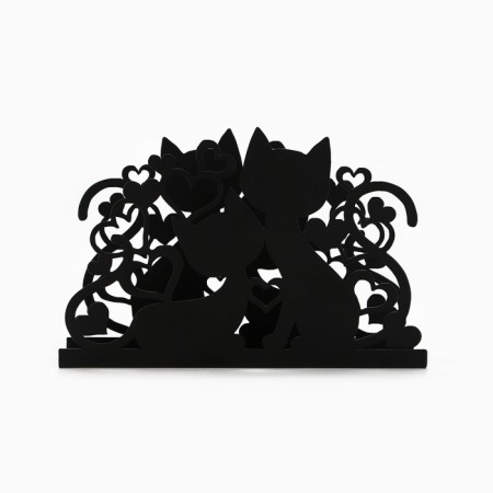 Metallic Cat Salvetnitsa, 14 x 9 cm