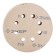 Circle abrasive grinding bison 35562-125-040, perforated, P40, 125 mm, 5 pcs.
