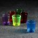 Set of stops "Rainbow", 50 ml, 6 pcs, form mix