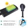 Street battery lamp, lantern, 48 diodes, 3 modes
