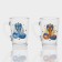 New Year's glass coffee mug "Mystical snakes", 300 ml, mix