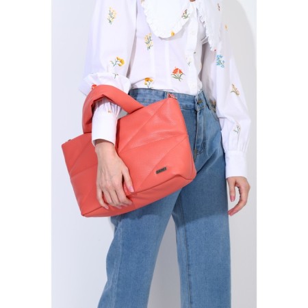Bag-tout on lightning, orange color-3