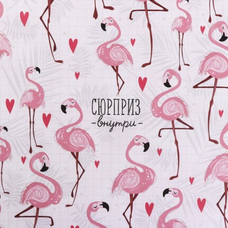 Paper Glossy double -sided "Flamingo", 70 x 100 cm-3