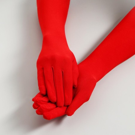 The gloves are red-1