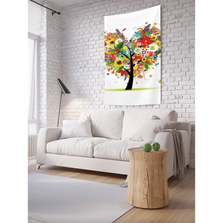 Decorative panel with photo printing "Feelings in colors", vertical, size 150x200 cm