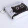 Monetnik's wallet with a zipper, color mix
