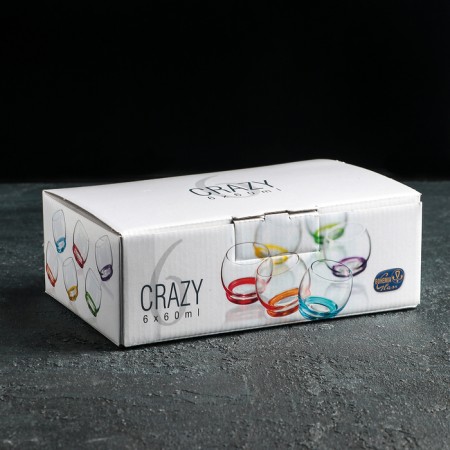 Set of stops "Crazy", 60 ml, 6 pcs-2