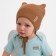 Children's hat minku rr 35-40, brown color