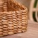 Wicker basket 25x25x12 cm