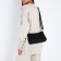 Bag Cross-Bodi with a zipper, black color