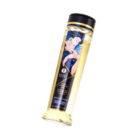 Shunga massage oil midnight flower, exciting, natural, 240 ml-2