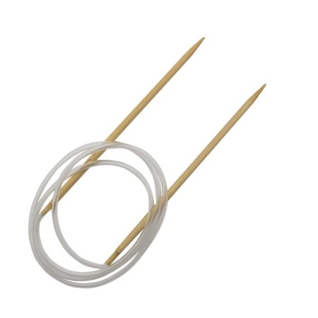 Circular knitting needles, bamboo, 100 cm/4.5 mm-1