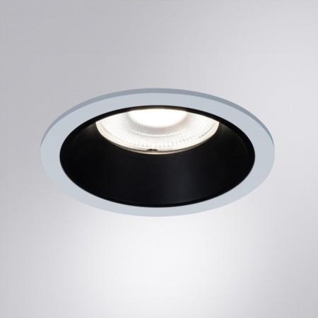 Pointed-built lamp Arte Lamp Chess A3313PL-1WH, LED, 9 W, 9x9x5.5 cm, white, black-2