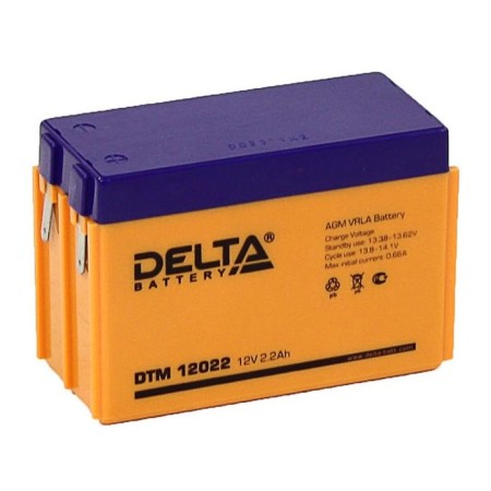 DELTA 2.2 Ach 12 volts DTM 12022