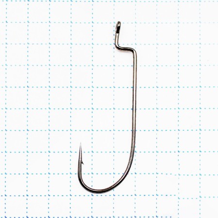 The hook KOI O’Haughnessy Worm, size 1 Int, BN color, offset 10 pcs.
