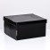 Folding box, black, 31.2 x 25.6 x 16.1 cm