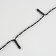 Garland “thread” 5 m, IP44, dark thread, 50 LED, glow of multi, 2 modes, solar battery