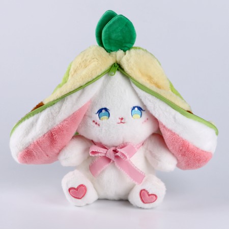 Soft toy "Bunny Avocado", 33 cm-3