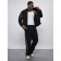 Sports suit men's, size 48, black color