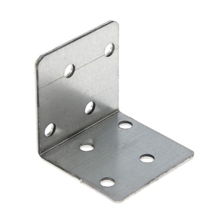 Fixed corner 40 x 40 x 40 x 2 mm, galvanized