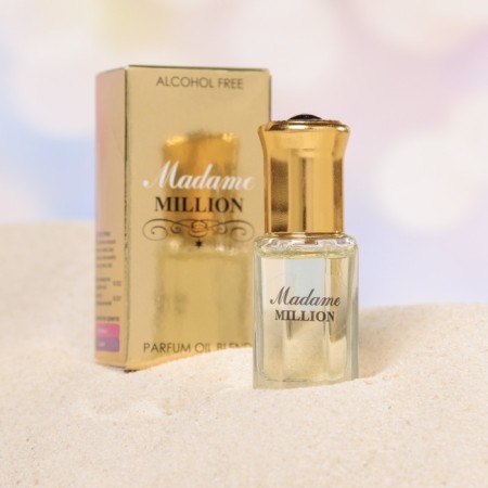 Women's oil perfume Madame Million, 6 ml