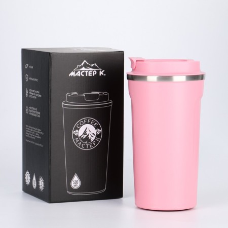 Thermal circle, 500 ml, Original "Master K.", retains heat 10 hours, pink-1