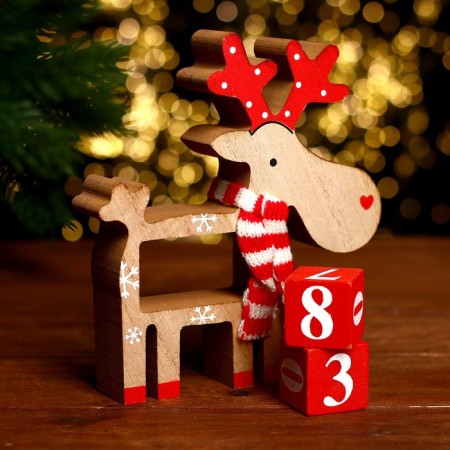 Eternal calendar "Deer" 15 × 3 × 17 cm-1