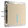 S touch switch W4510611, single-circuit, with Wi-Fi function, champagne