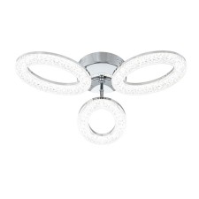 Ceiling light ESCADA, 10283/3LED. 1x72W, LED, 5616LM, 3000/4000/6500K, 540x540x100 mm, white/transparent color