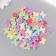 Beads for creativity Plastic "Brush Brush" set 20 grams 0.3x1.4x1.1 cm