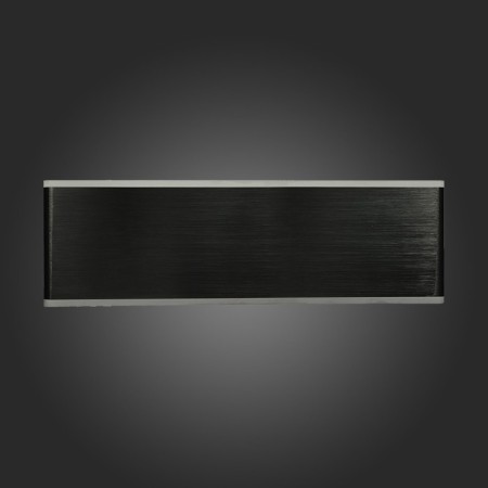 Wall lamp ST LUCE. SL567.401.01. 1x12 W, LED, 4000K, 600 LM, 30x9 cm, black color-4