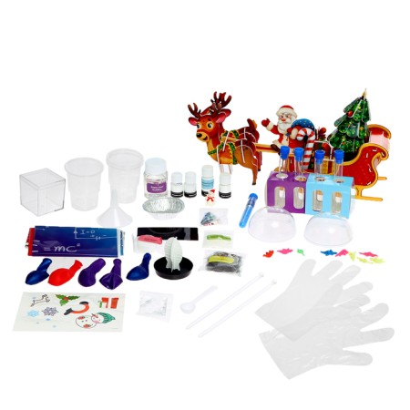 Set for experiments "Chemistry of the New Year", 20 experiments, in a package