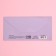 Happy birthday envelope, dog, embossing, 16.5 × 8 cm