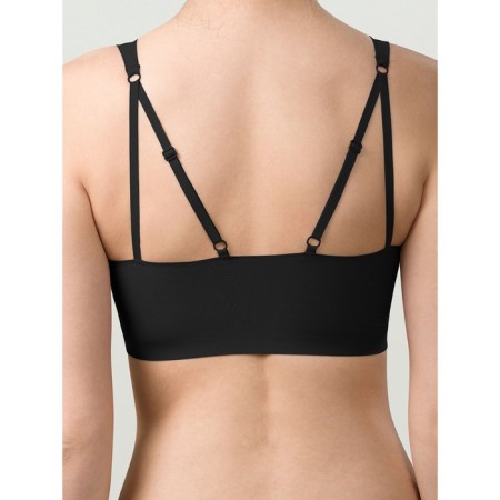 Top female, size 44, black color-1