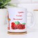 Sublimation mug "beloved grandmother", with application