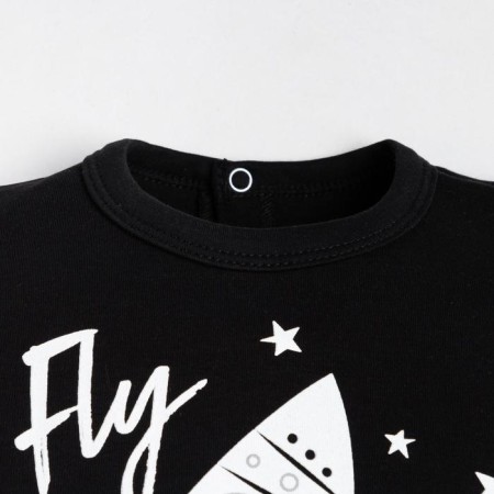 Combineson with short sleeve of the baby I "Stylish Boy" Growth 74-80 cm-1