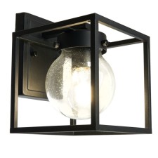 Garden-park lamp Feron PL701, IP44, E27, 60 W, 205x180x230 mm, black color