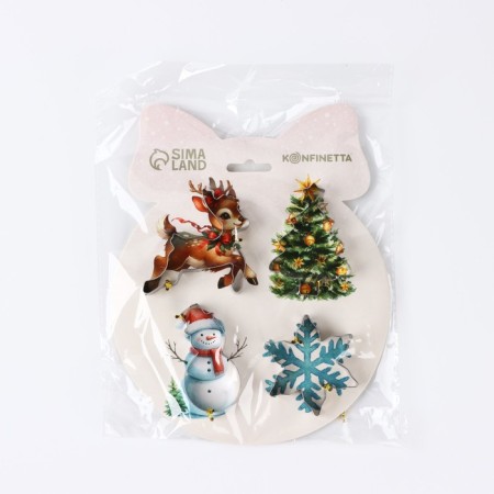 New Year. A set of cookies "Cozy fairy tale", 4 pcs-5